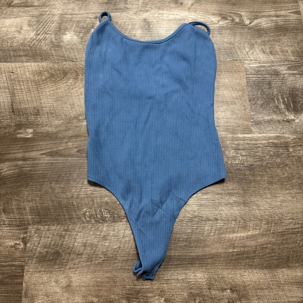 American Eagle Ribbed Bodysuit Size Large